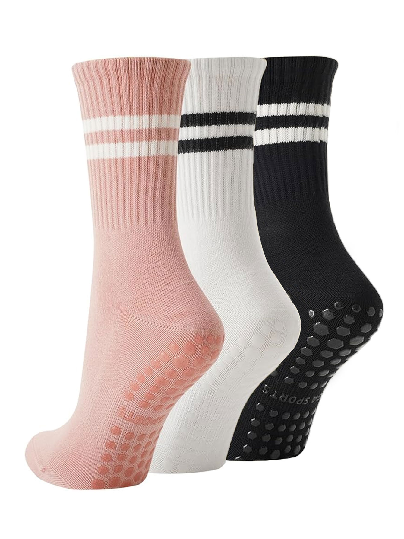 3 Pares de Meias de Yoga, Meia - Medias Para Pilates Y Yoga avaliação e preço