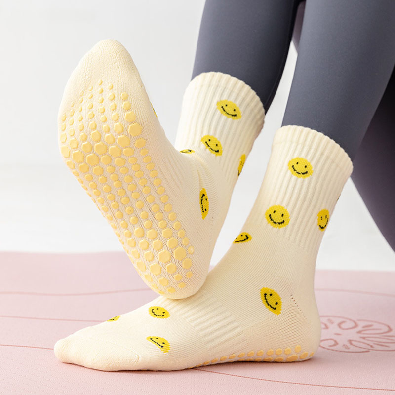 Meias de Yoga Femininas de Alg - Medias Para Pilates Y Yoga avaliação e preço